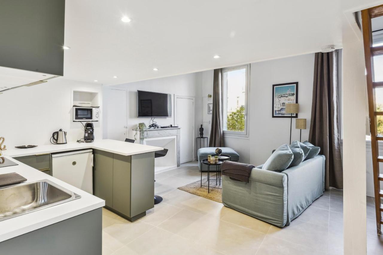 Charmant Logement Au Coeur Du Cours Julien Marseille Extérieur photo